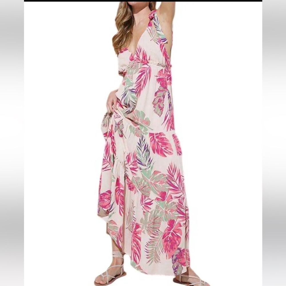 Gorgeous ILLA ILLA tropical maxi dress, M - Picture 6 of 8